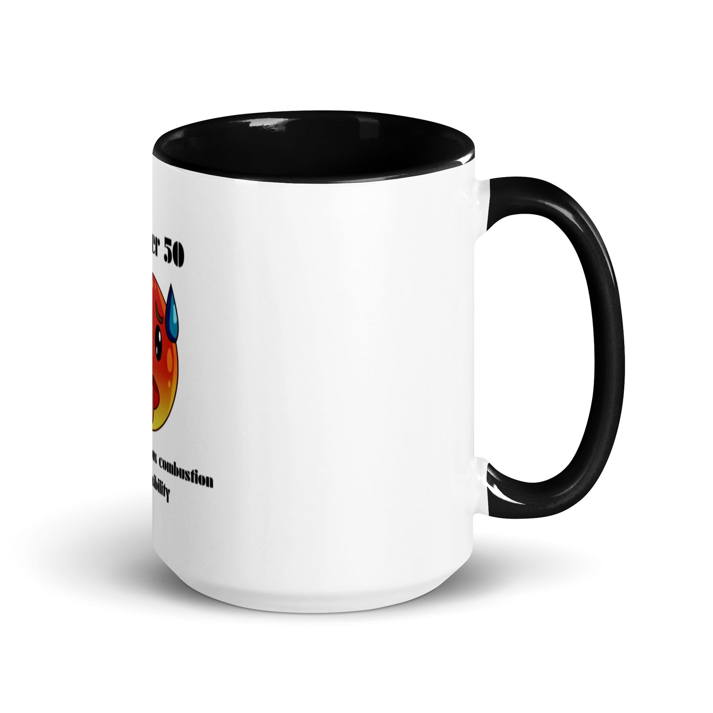 Life Over 50 | Mug with Color Inside - #tag1# - #tag2# -