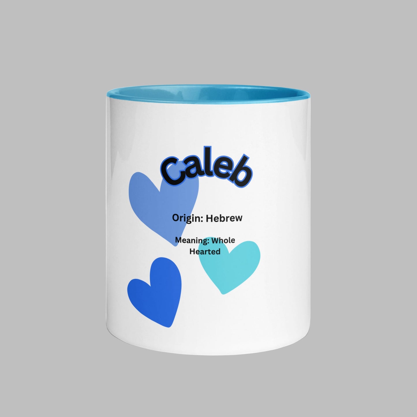 caleb mug blue