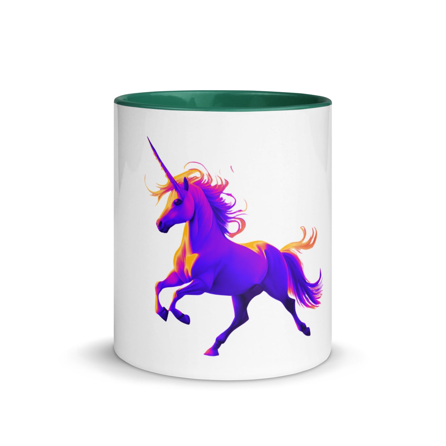 Unicorn | Mug With Color Inside - #tag1# - #tag2# -