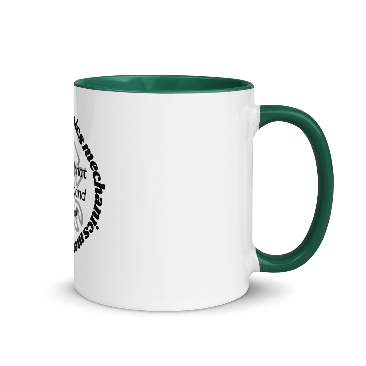 Mechanics | Mug with Color Inside - #tag1# - #tag2# -