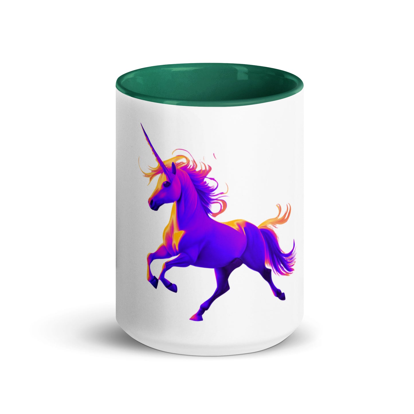 Unicorn | Mug With Color Inside - #tag1# - #tag2# -