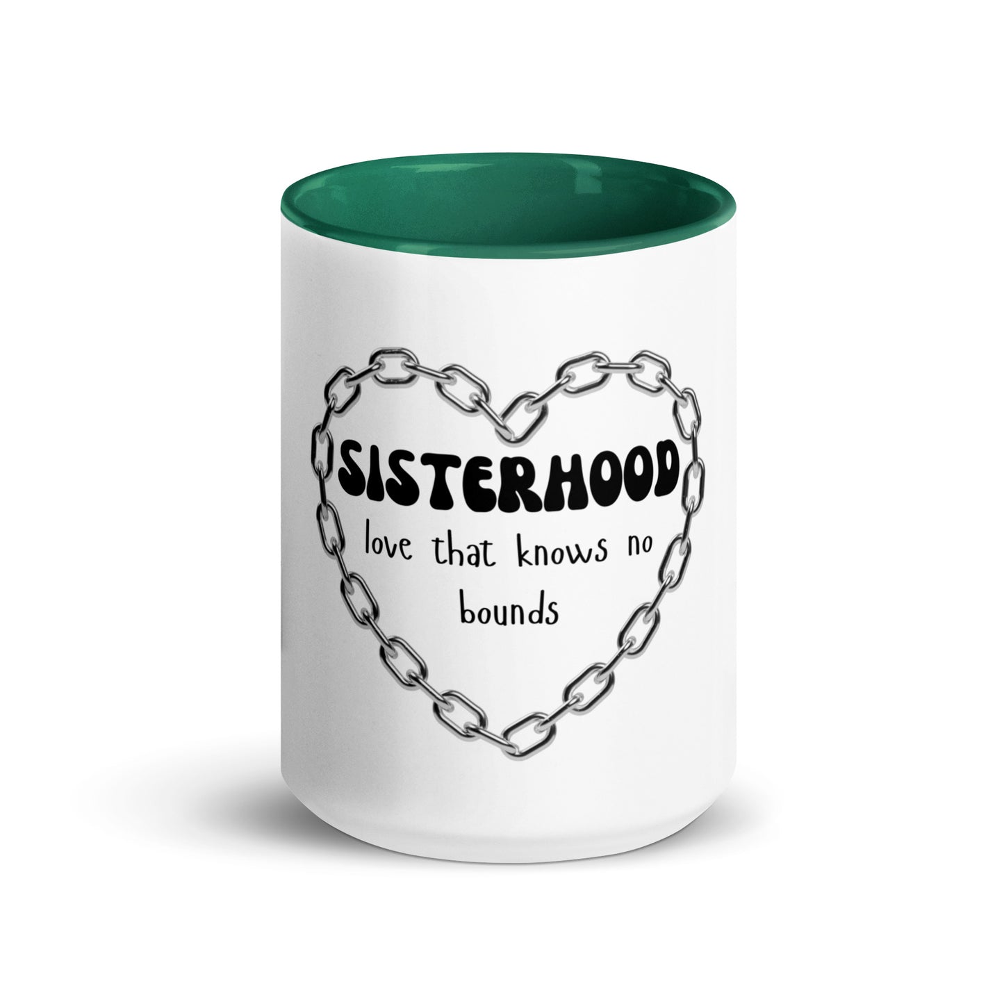 Sisterhood | Mug with Color Inside - #tag1# - #tag2# -