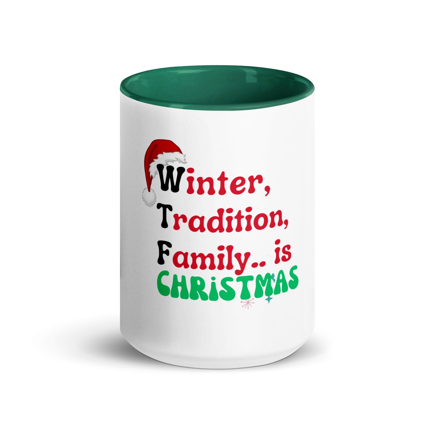 WTF | Mug with Color Inside - #tag1# - #tag2# -