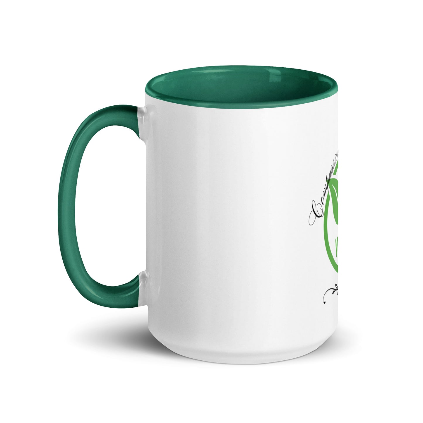 Compassion On My Plate Vegan | Mug With Color Inside - #tag1# - #tag2# -