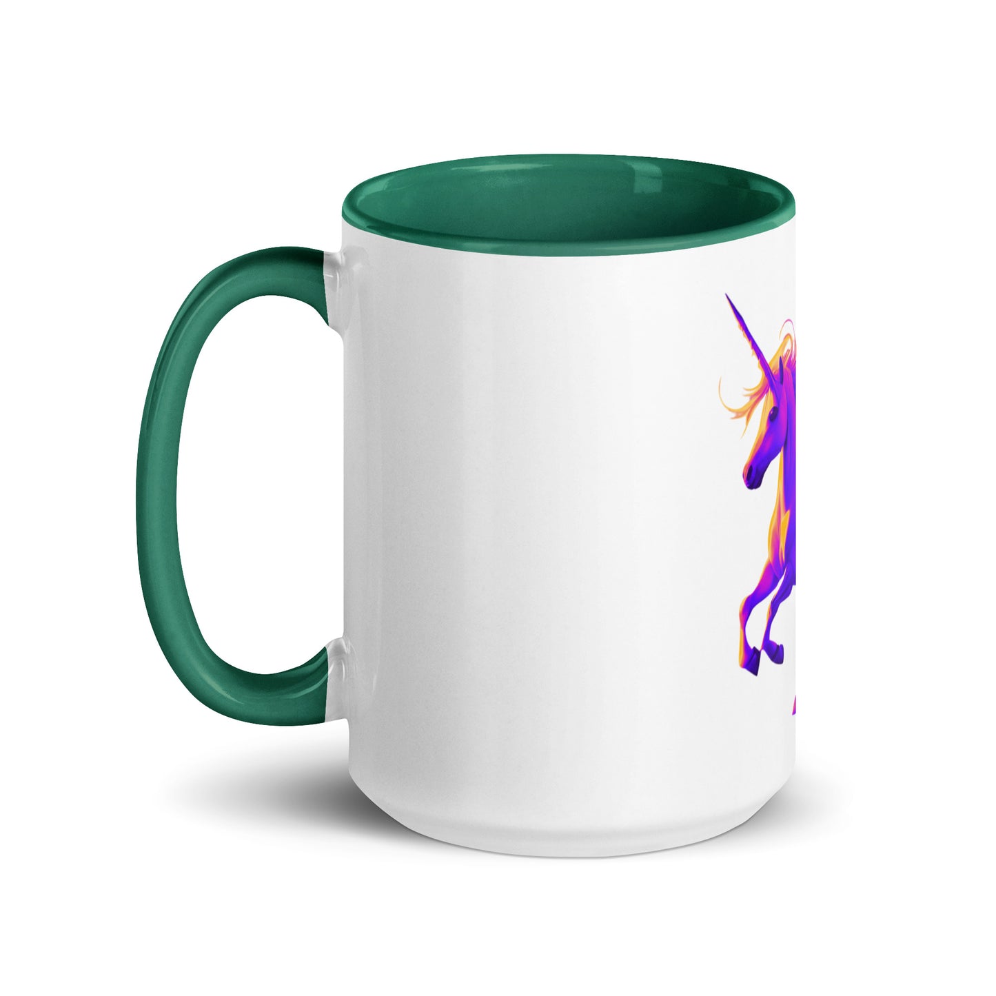 Unicorn | Mug With Color Inside - #tag1# - #tag2# -