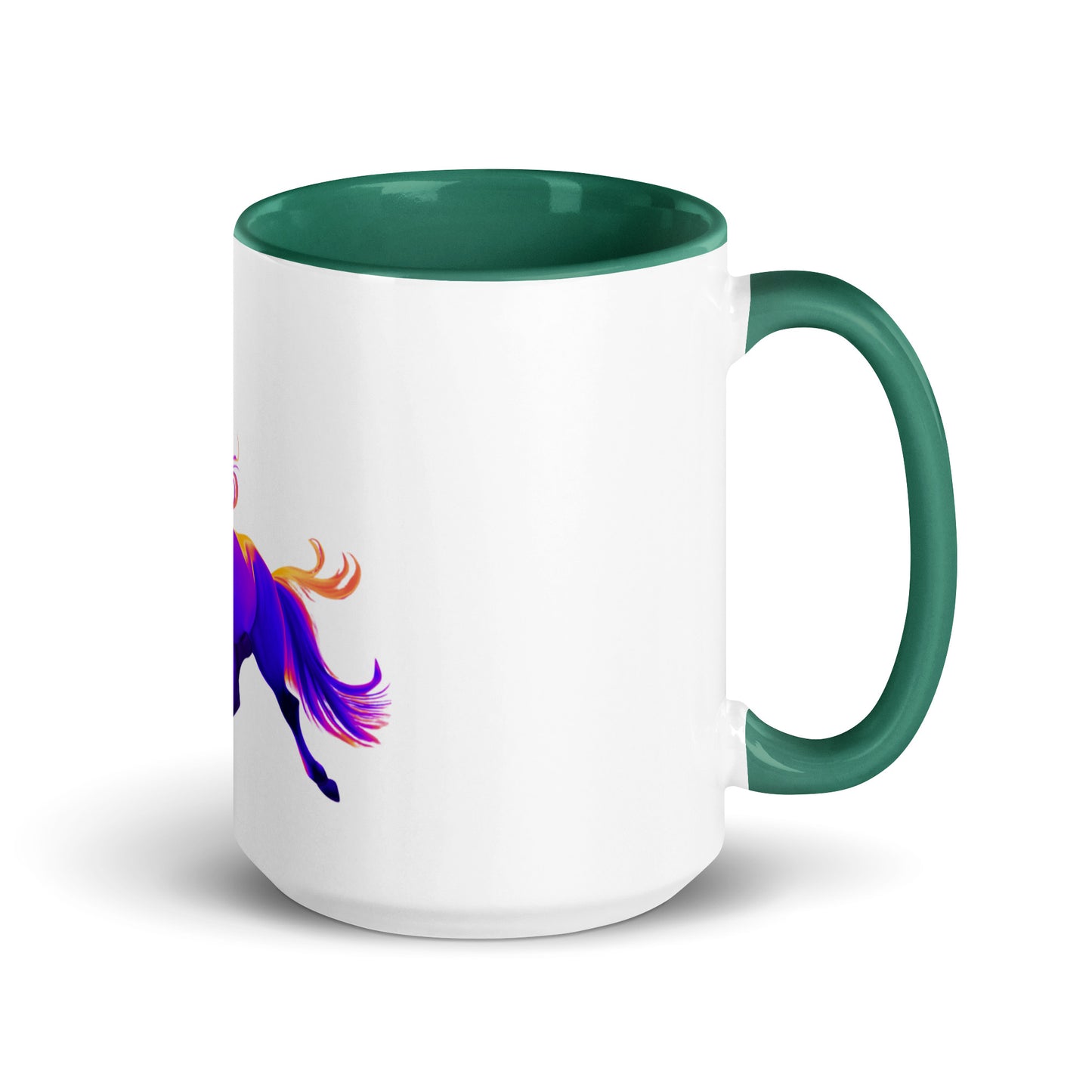 Unicorn | Mug With Color Inside - #tag1# - #tag2# -