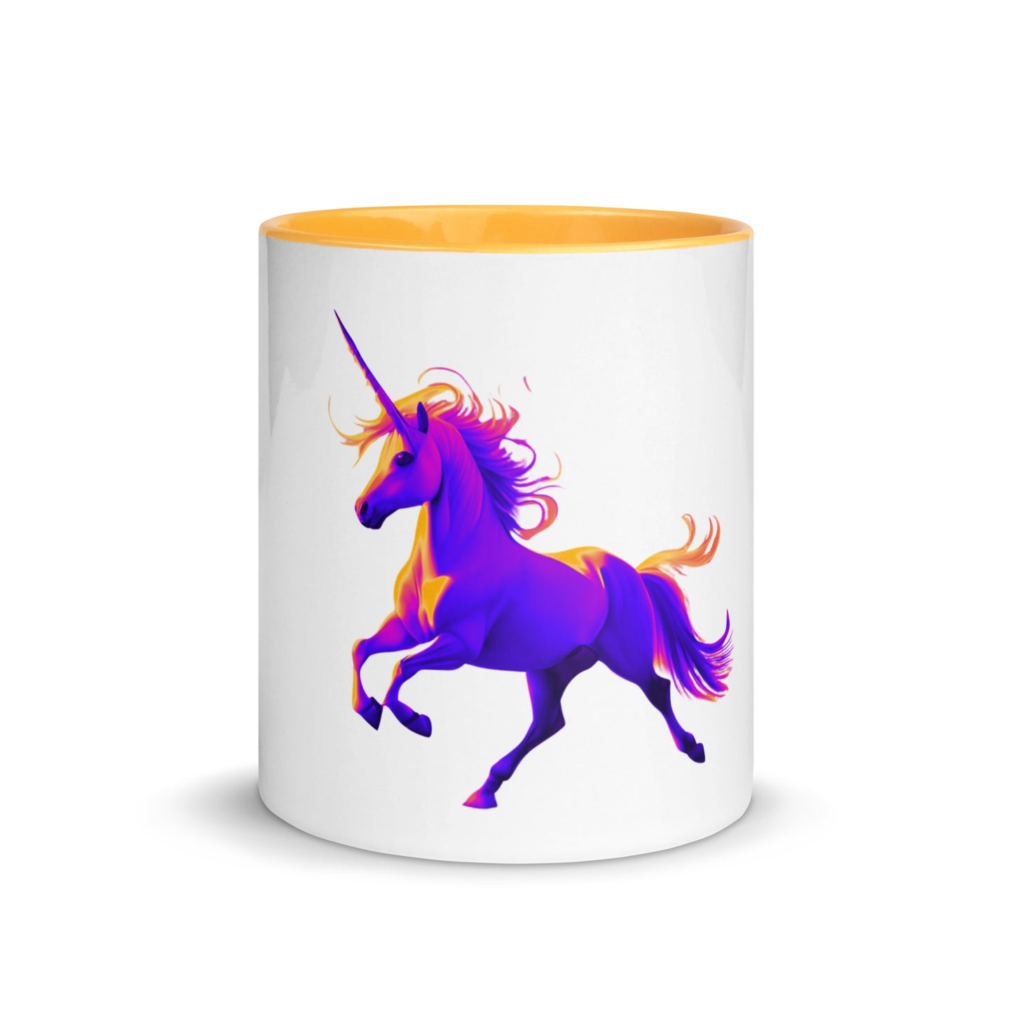 Unicorn | Mug With Color Inside - #tag1# - #tag2# -
