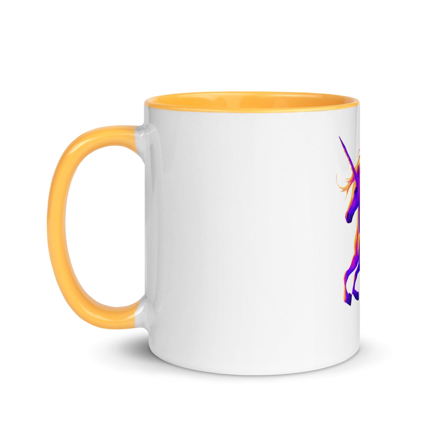 Unicorn | Mug With Color Inside - #tag1# - #tag2# -