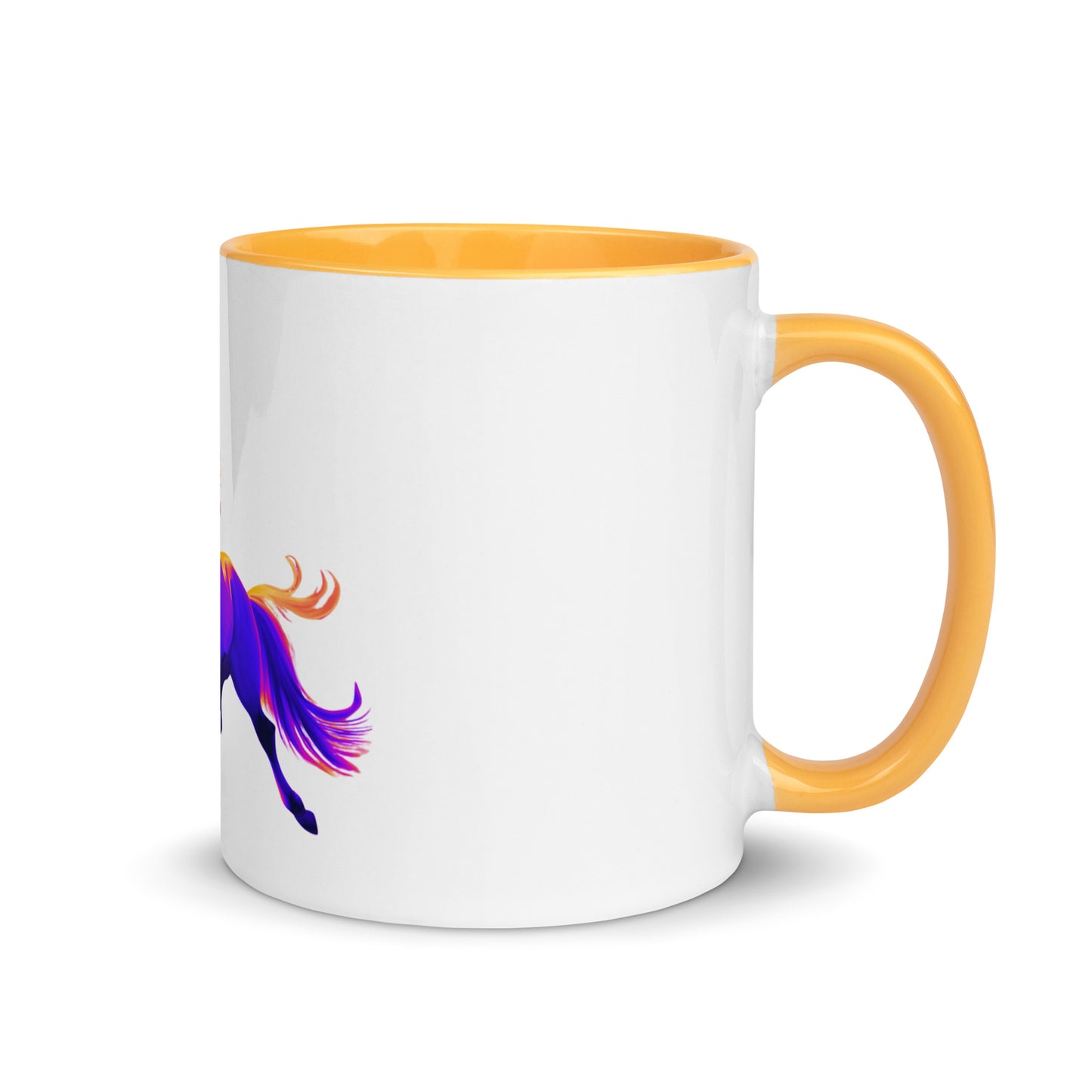 Unicorn | Mug With Color Inside - #tag1# - #tag2# -