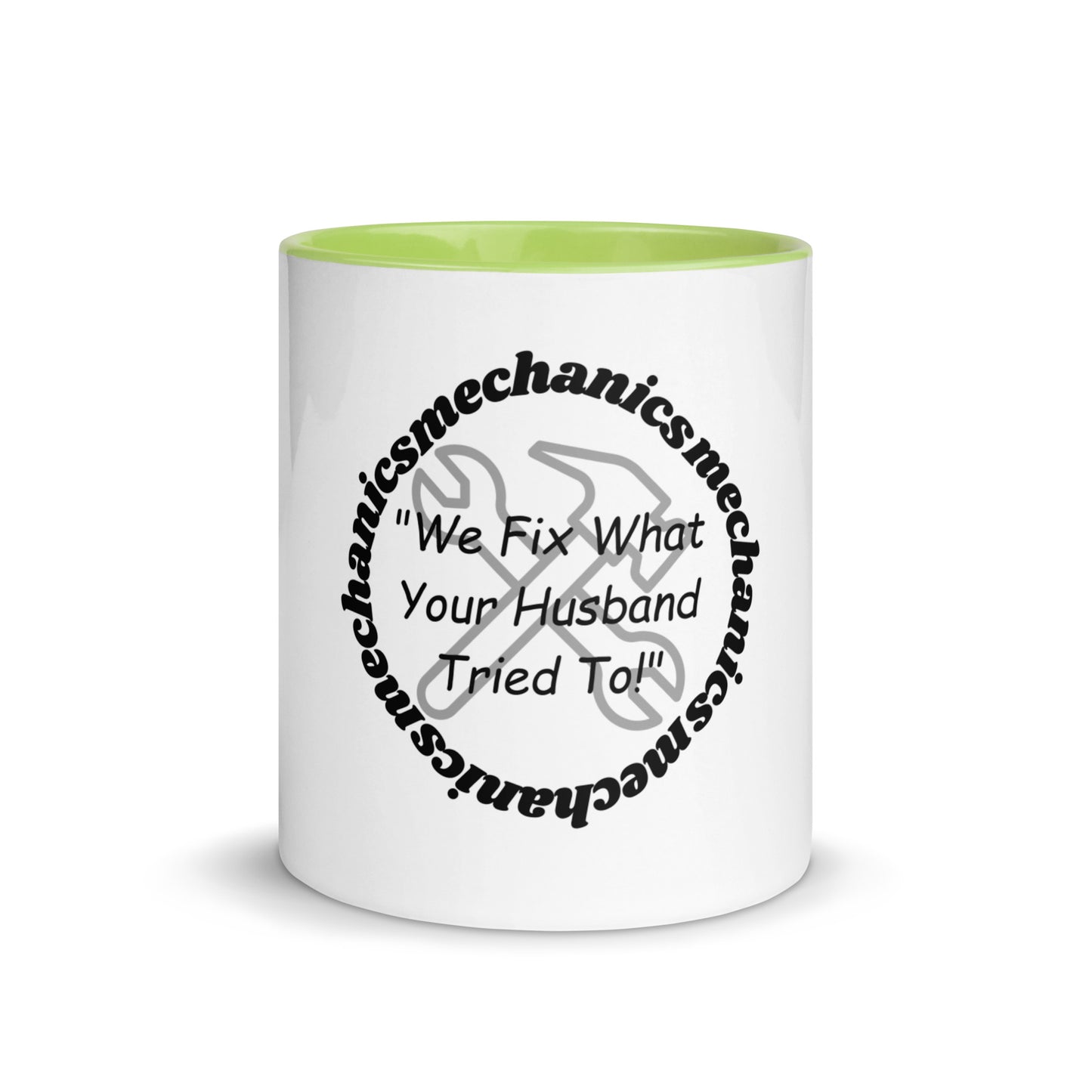 Mechanics | Mug with Color Inside - #tag1# - #tag2# -