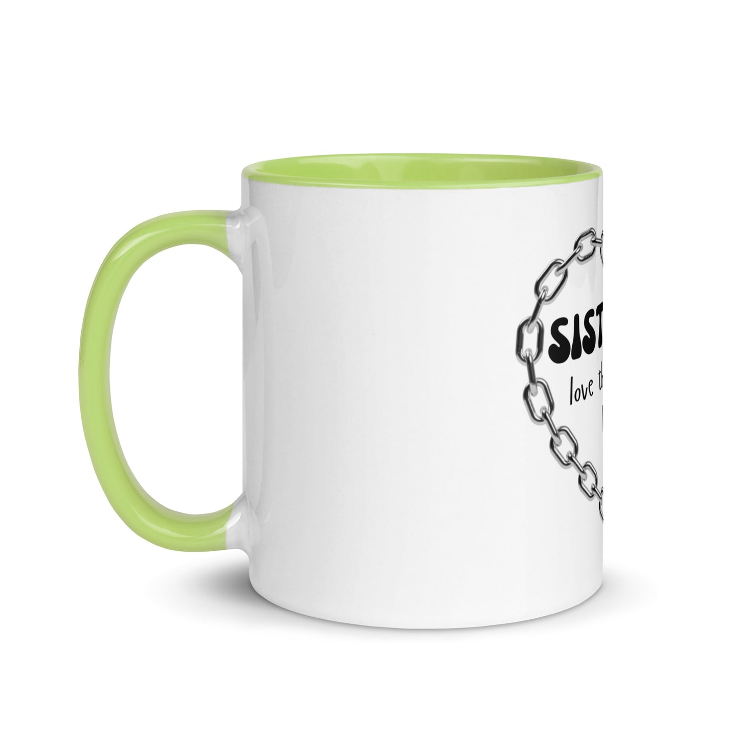 Sisterhood | Mug with Color Inside - #tag1# - #tag2# -