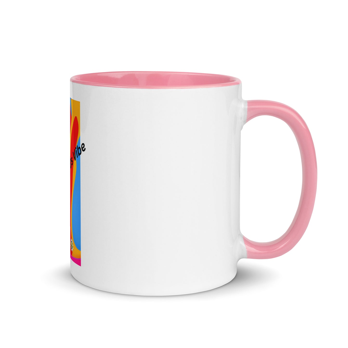 Rockin' The '70's Vibe | Mug with Color Inside - #tag1# - #tag2# -