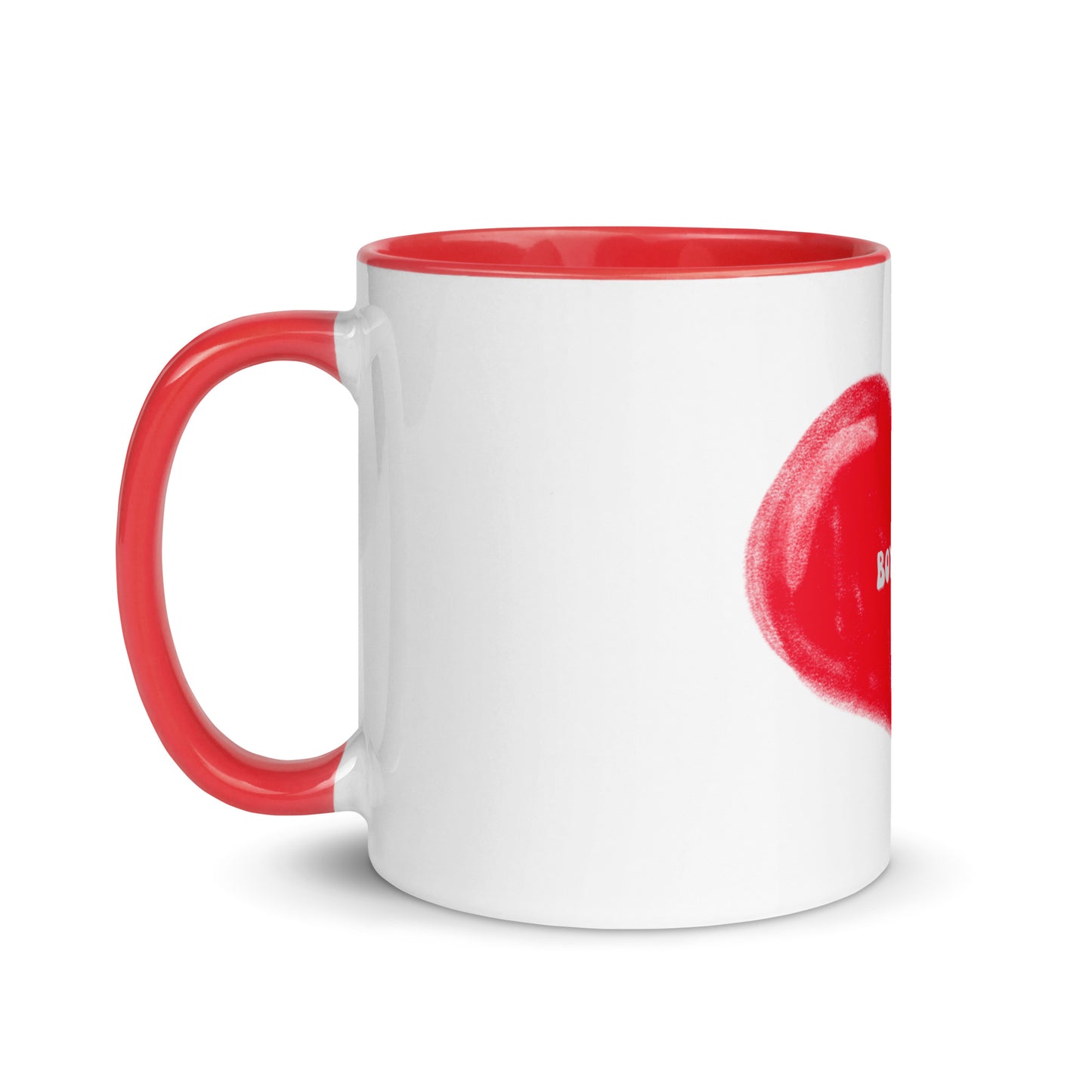I Love My Boyfriend | Mug with Color Inside - #tag1# - #tag2# -