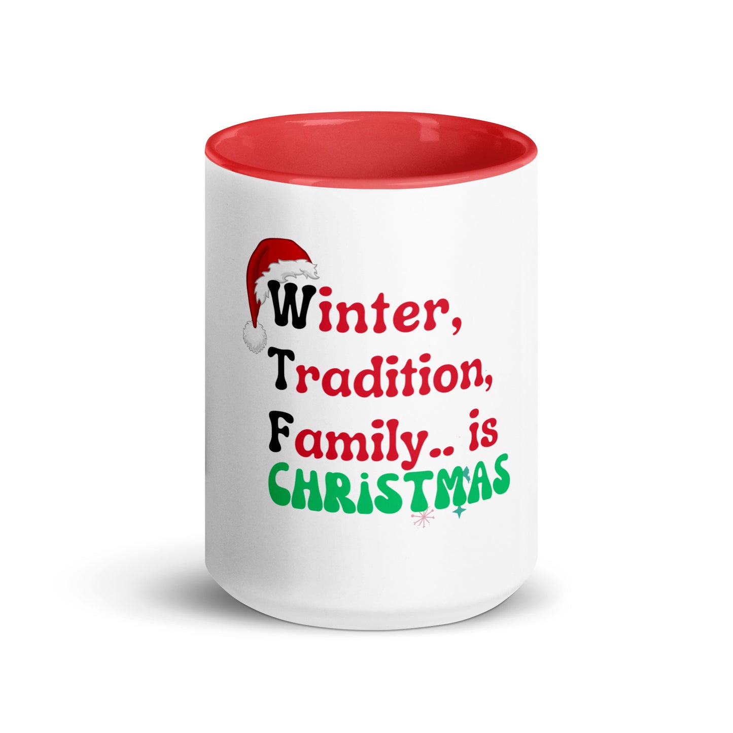 WTF | Mug with Color Inside - #tag1# - #tag2# -