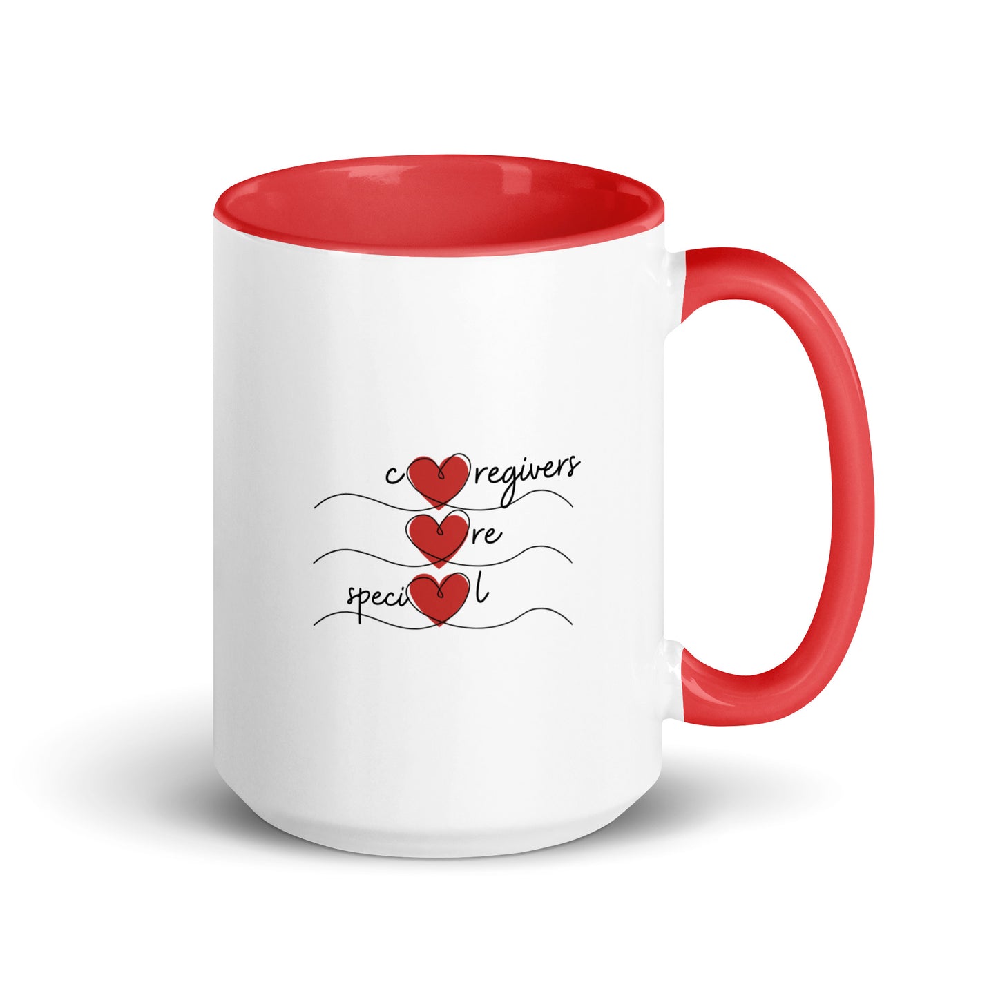 Caregivers Are Special | Mug with Color Inside - #tag1# - #tag2# -