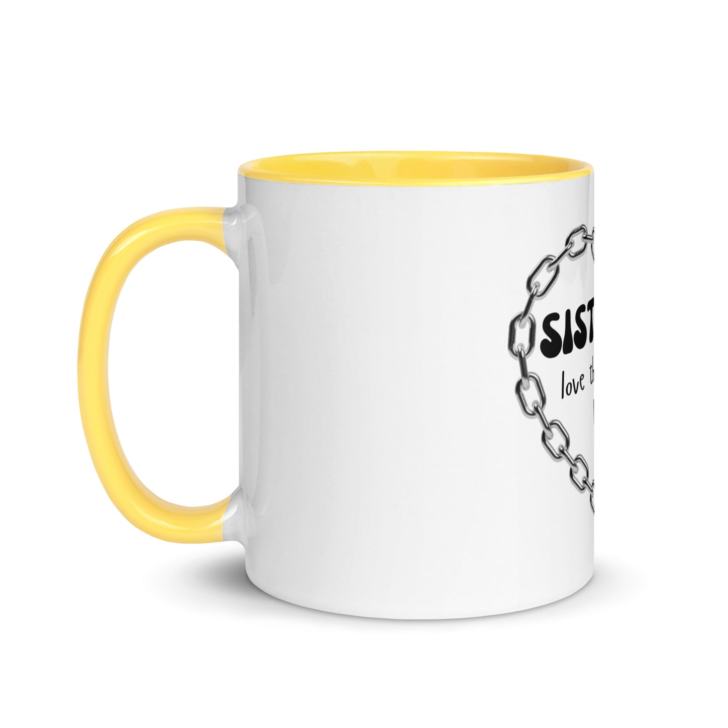 Sisterhood | Mug with Color Inside - #tag1# - #tag2# -