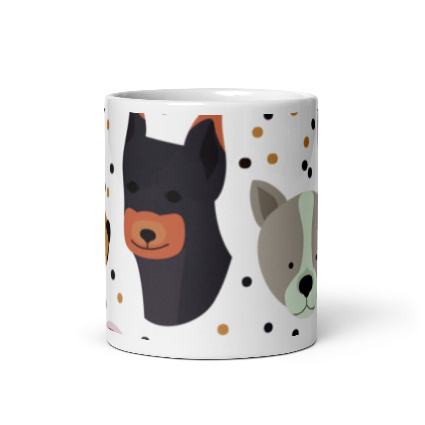 Dog Lover | White Glossy Mug - #tag1# - #tag2# -