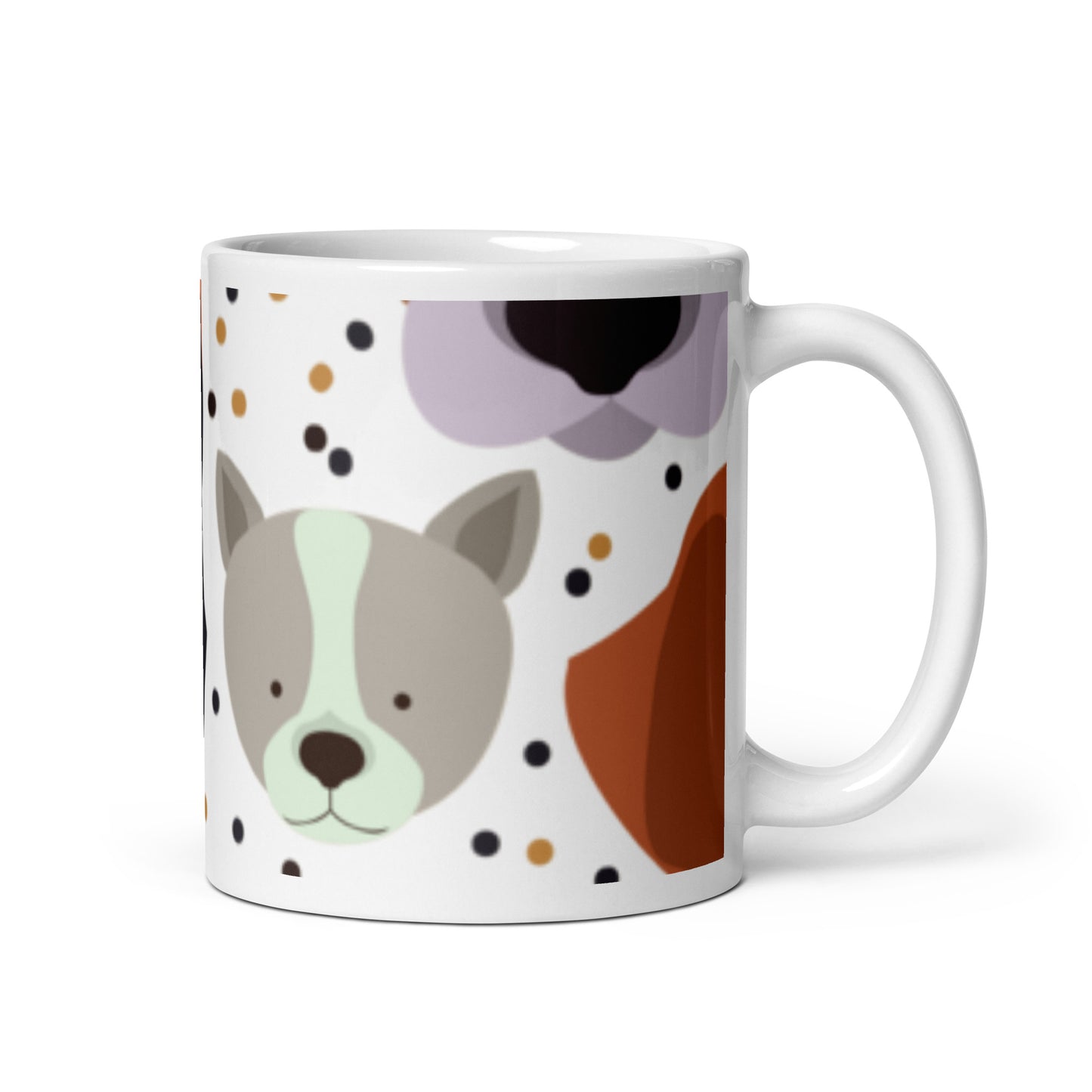 Dog Lover | White Glossy Mug - #tag1# - #tag2# -