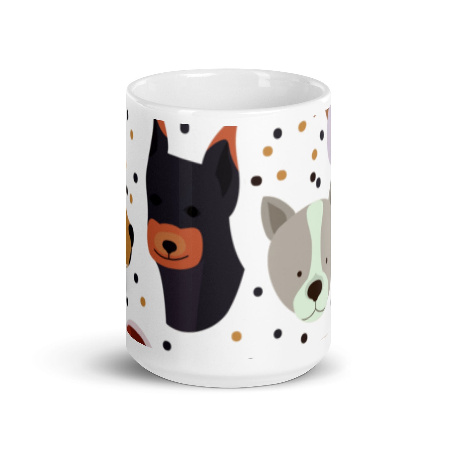 Dog Lover | White Glossy Mug - #tag1# - #tag2# -