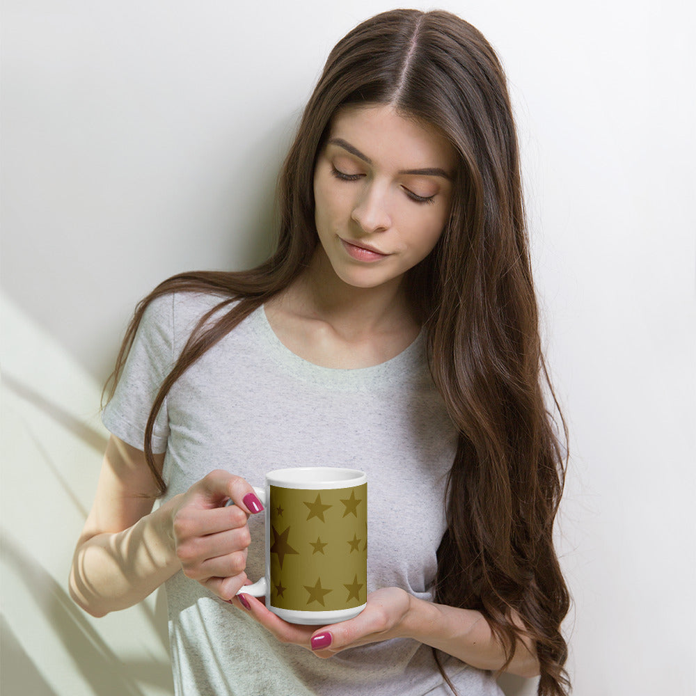 Beautiful Stars | White glossy mug - #tag1# - #tag2# -