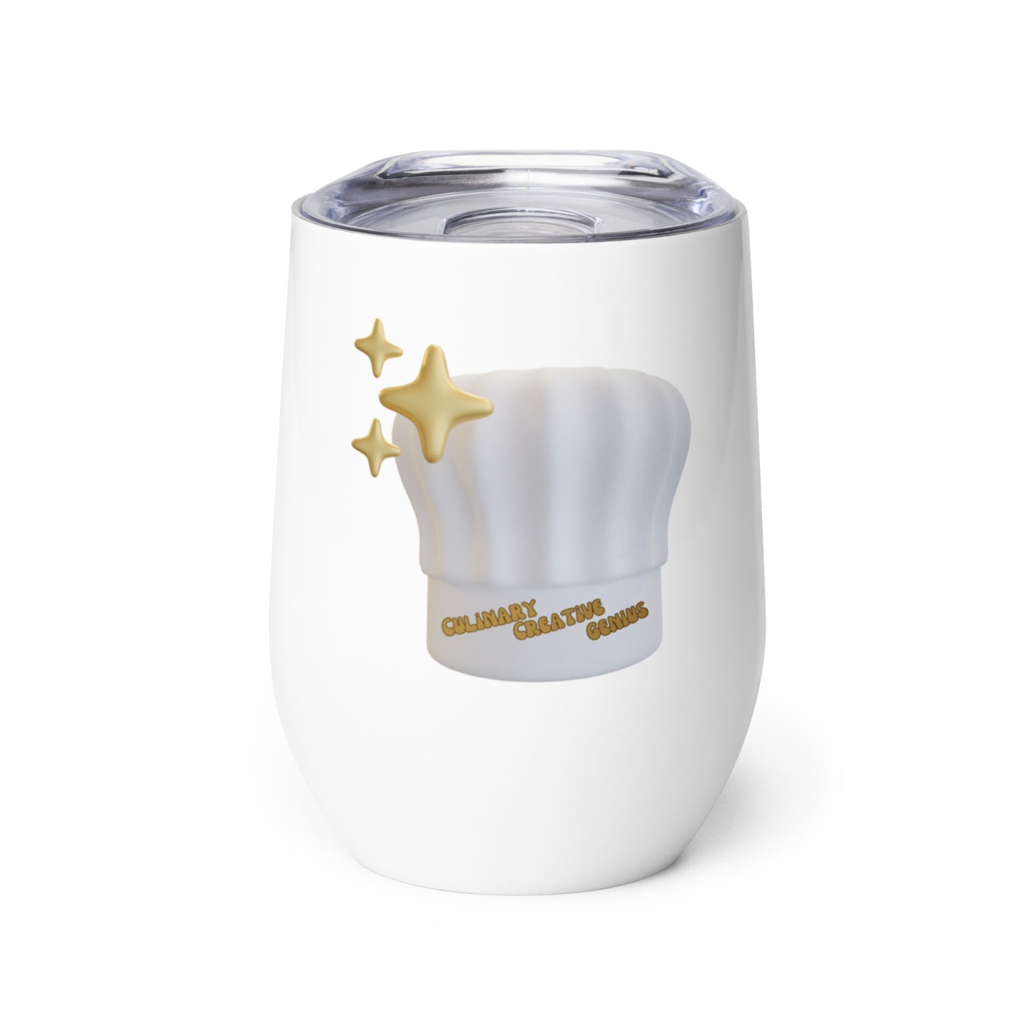Culinary Creative Genius | Wine Tumbler - #tag1# - #tag2# -