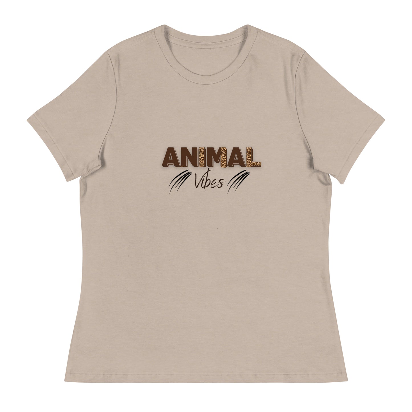 Animal Vibes | Short Sleeve | Women's Relaxed T-Shirt - #tag1# - #tag2# -