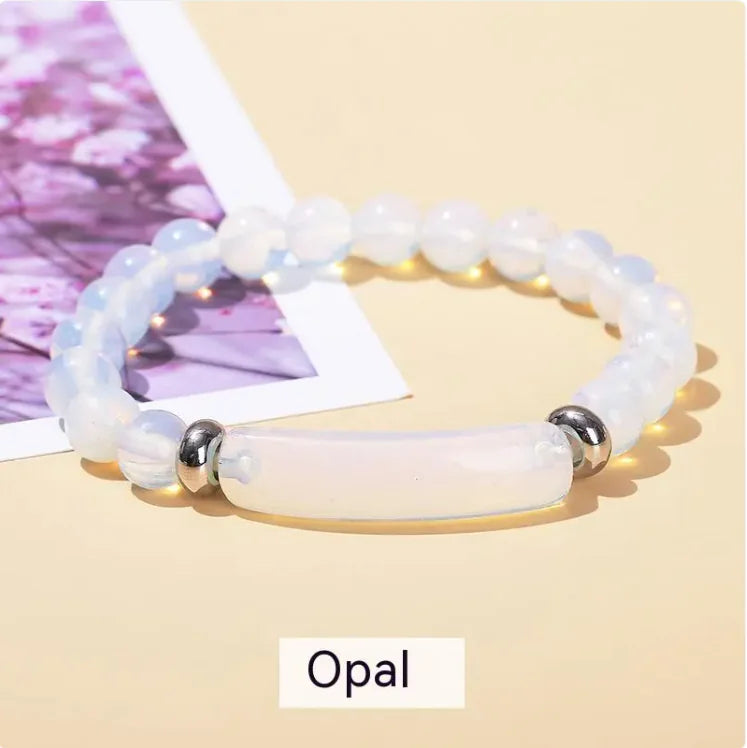 Elegant Natural Stone Bracelet | Minimalist Women's Fashion   - #tag1# - #tag2# - 