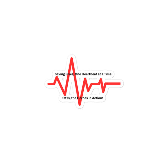 EMT Emergency Medical Tech |  Bubble-Free Stickers   - #tag1# - #tag2# - 