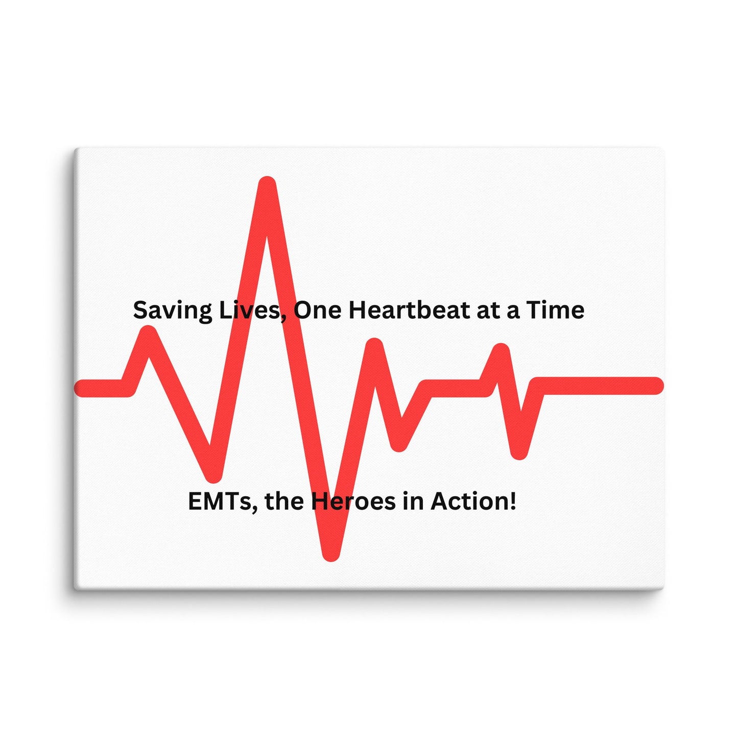 EMT Emergency Medical Tech | Canvas Print   - #tag1# - #tag2# - 
