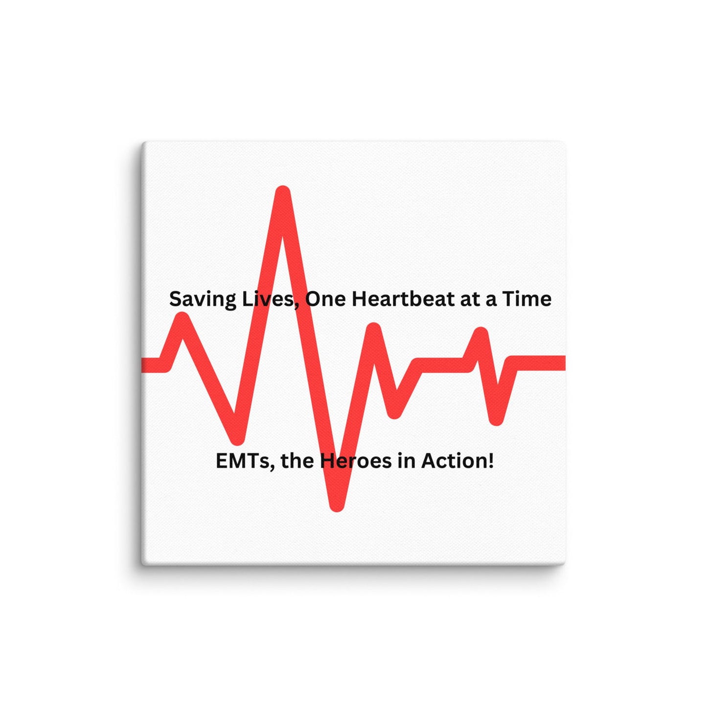 EMT Emergency Medical Tech | Canvas Print   - #tag1# - #tag2# - 