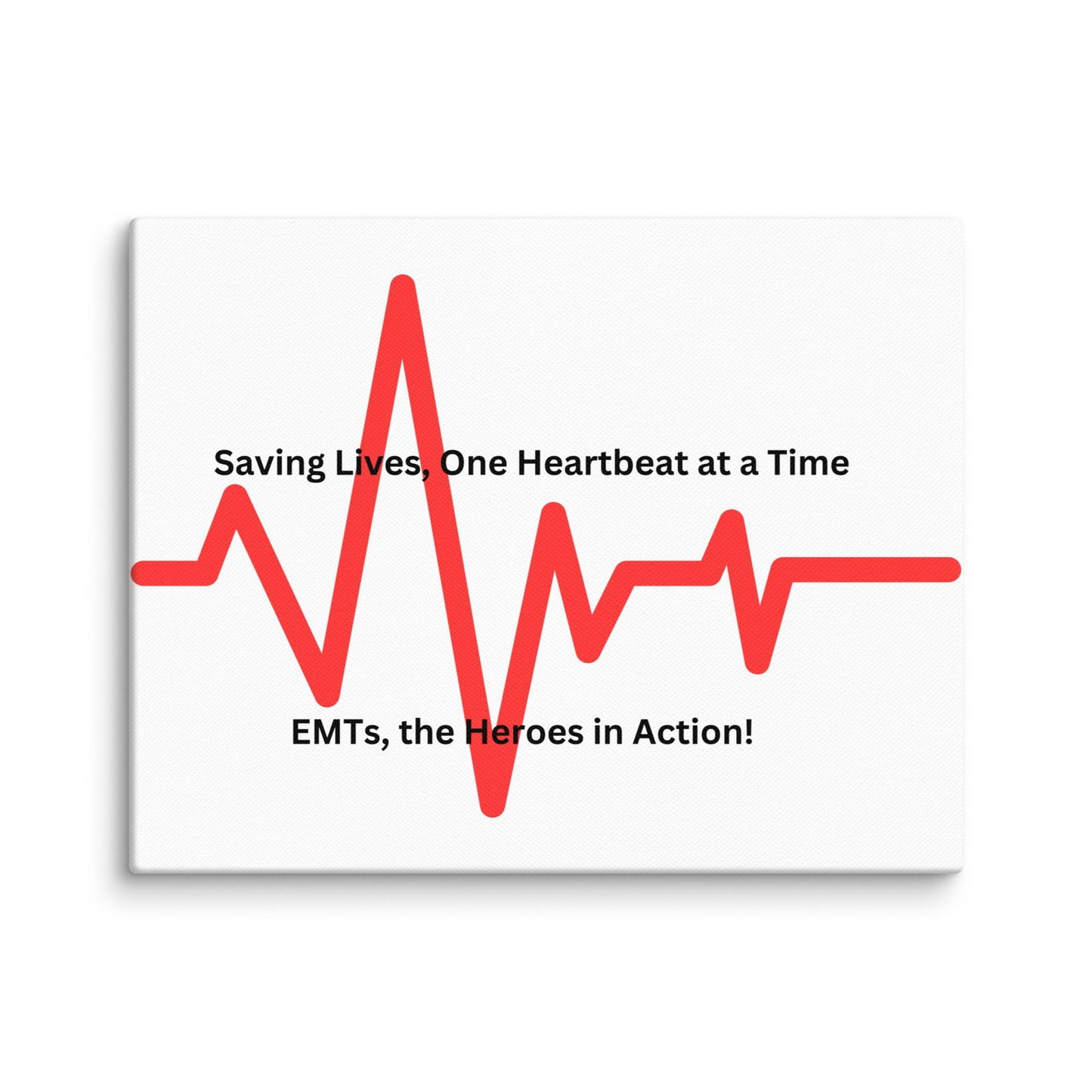 EMT Emergency Medical Tech | Canvas Print   - #tag1# - #tag2# - 