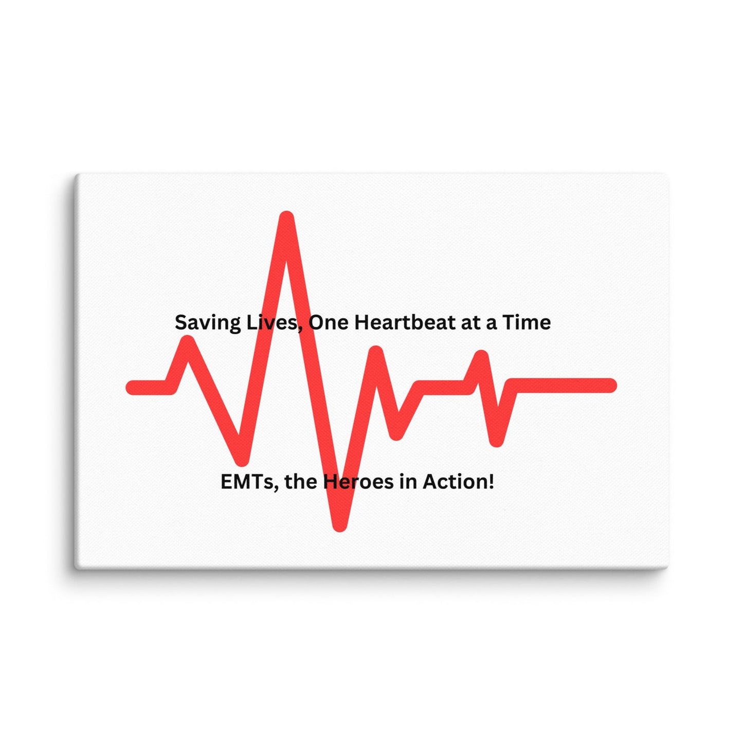EMT Emergency Medical Tech | Canvas Print   - #tag1# - #tag2# - 