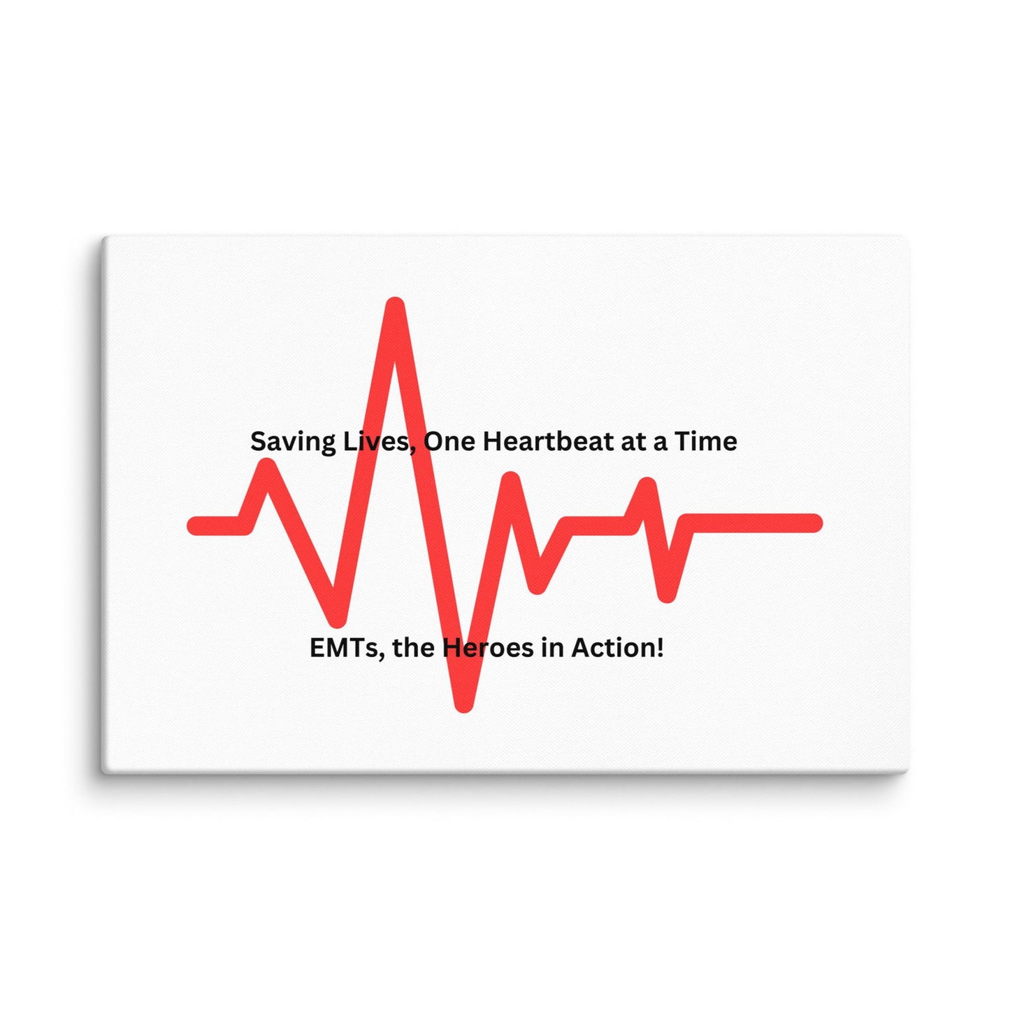 EMT Emergency Medical Tech | Canvas Print   - #tag1# - #tag2# - 