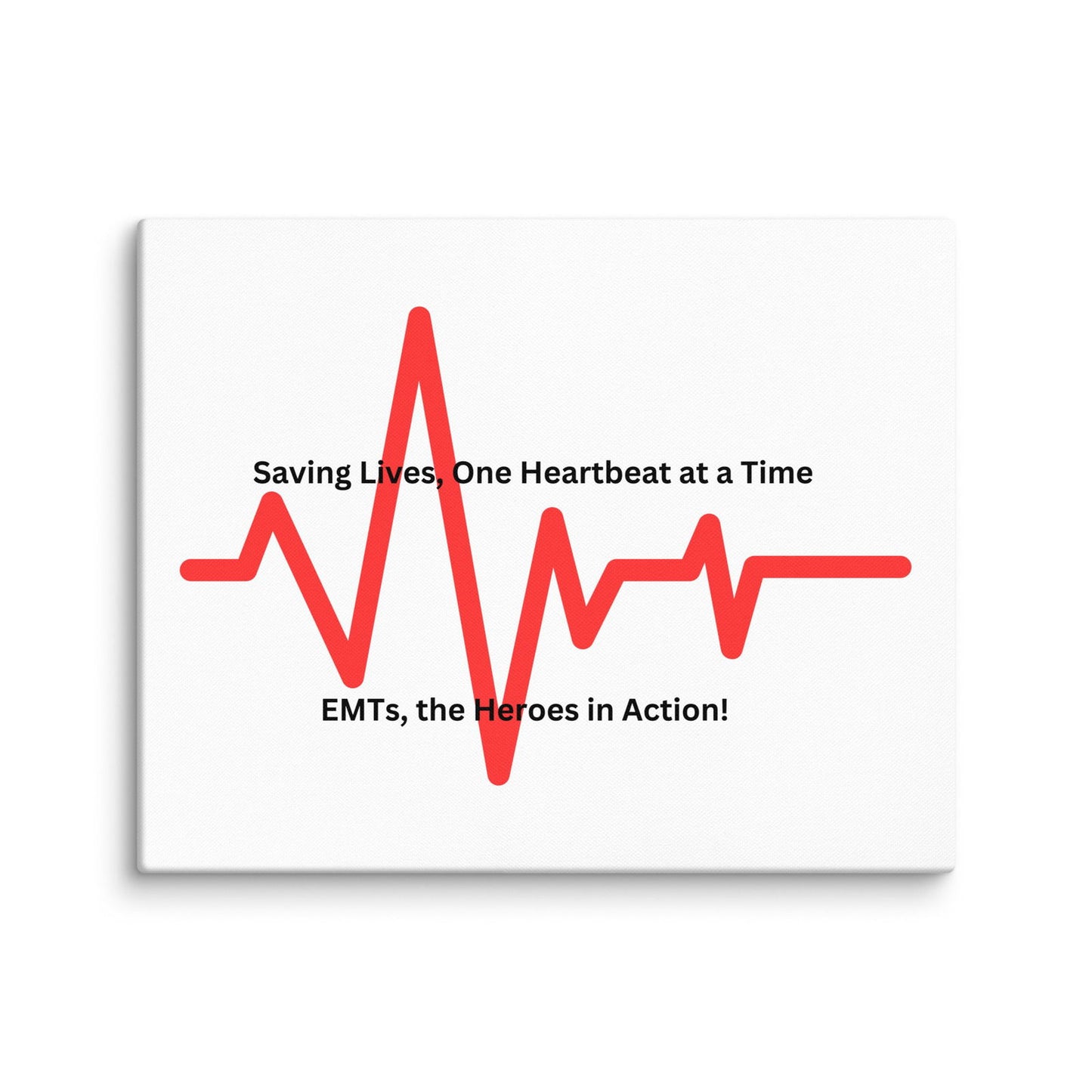 EMT Emergency Medical Tech | Canvas Print   - #tag1# - #tag2# - 