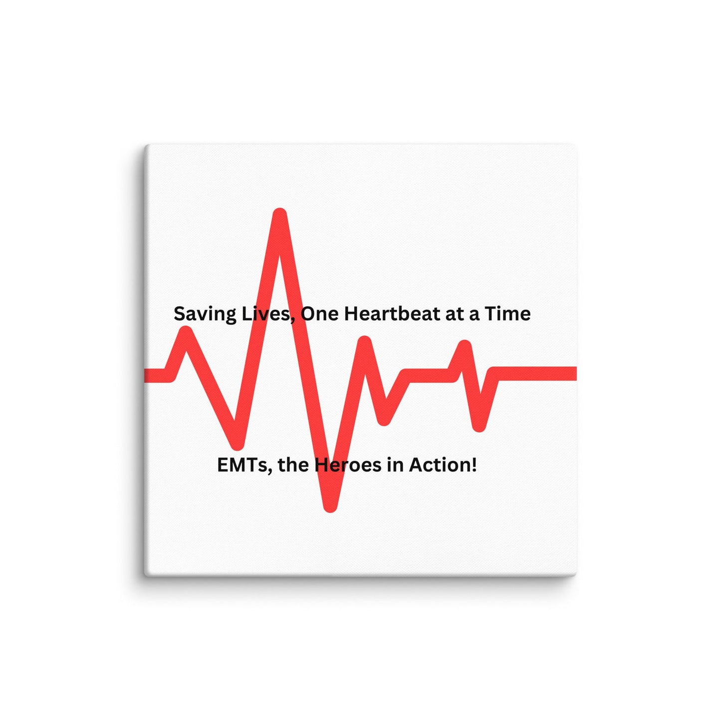 EMT Emergency Medical Tech | Canvas Print   - #tag1# - #tag2# - 