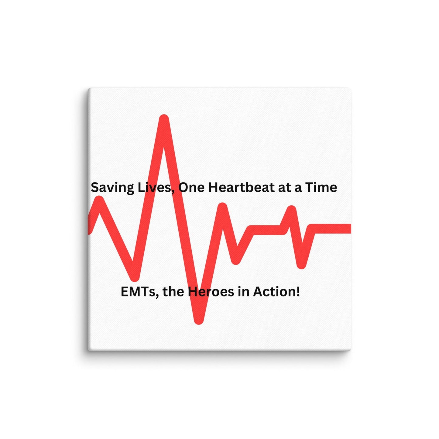 EMT Emergency Medical Tech | Canvas Print   - #tag1# - #tag2# - 