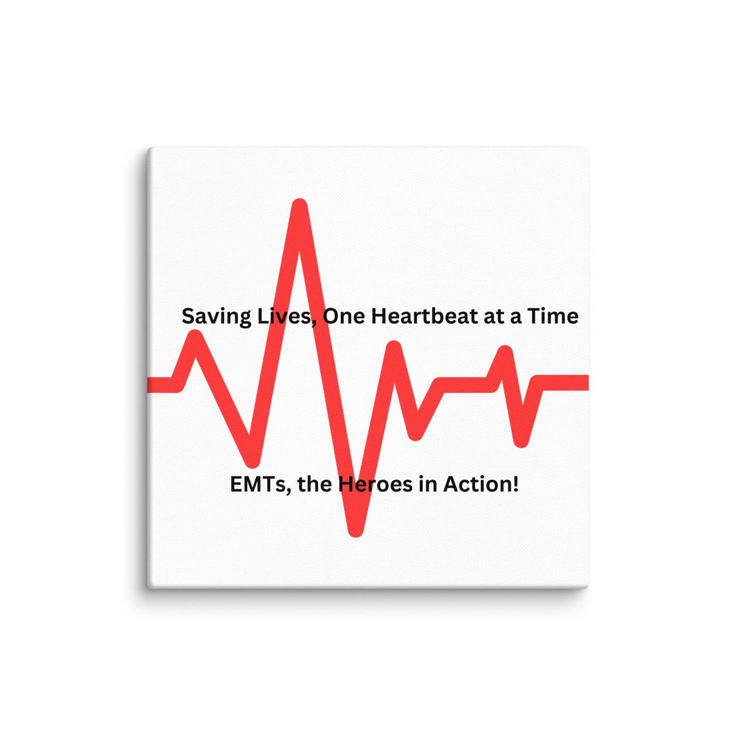 EMT Emergency Medical Tech | Canvas Print   - #tag1# - #tag2# - 