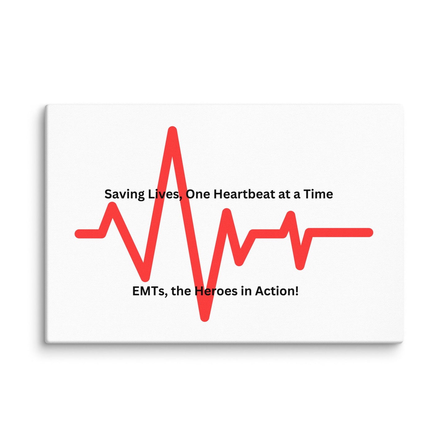 EMT Emergency Medical Tech | Canvas Print   - #tag1# - #tag2# - 