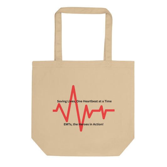 EMT Emergency Medical Tech |  Eco Tote Bag   - #tag1# - #tag2# - 