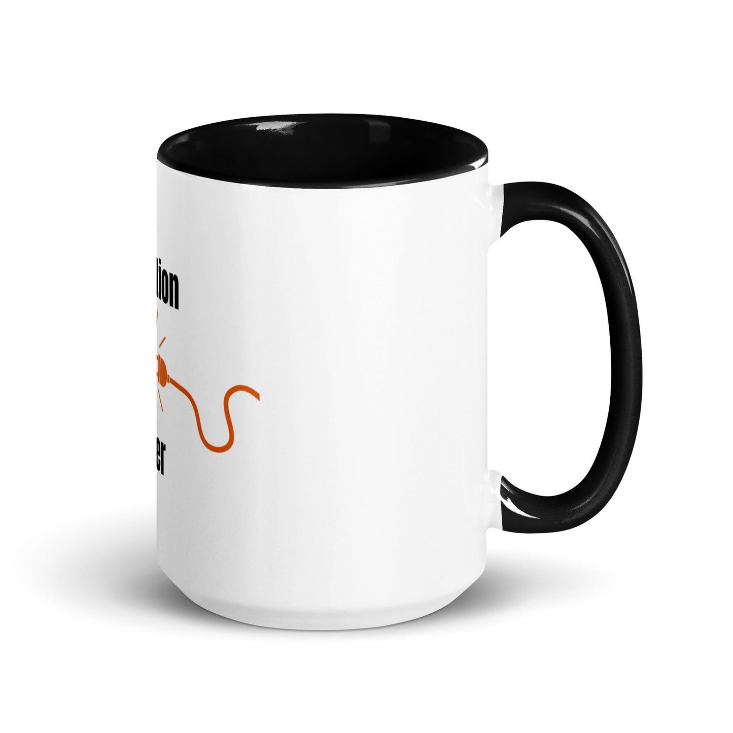 Education Is Power | Mug with Color Inside   - #tag1# - #tag2# - 