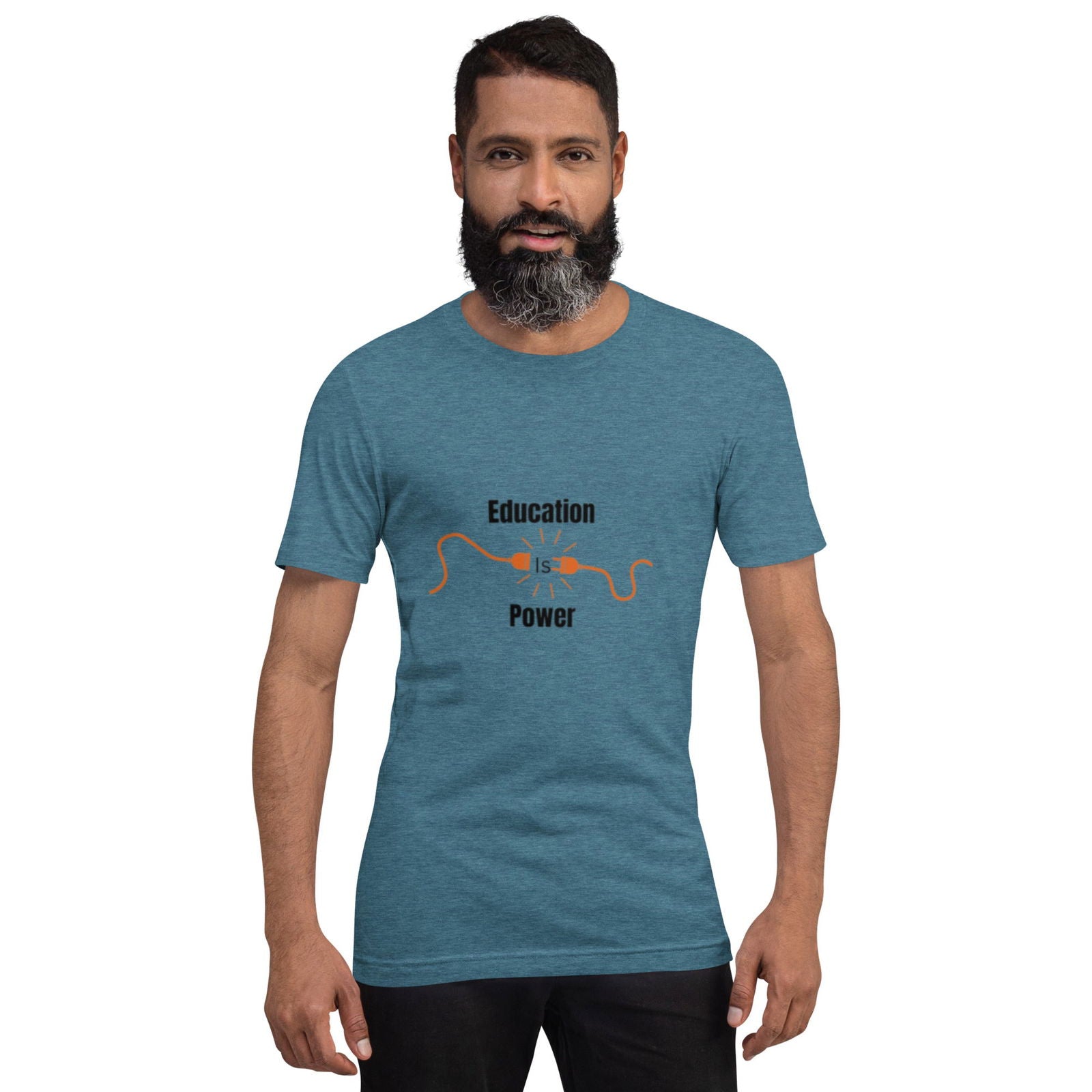 Education Is Power |  Short Sleeve | Unisex T-Shirt   - #tag1# - #tag2# - 