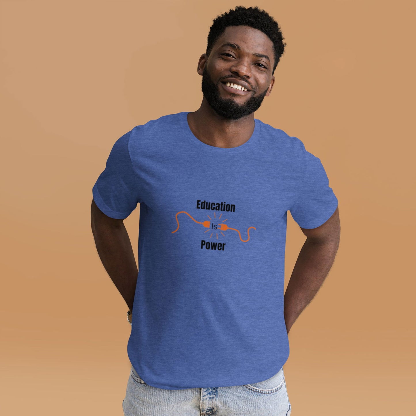 Education Is Power |  Short Sleeve | Unisex T-Shirt   - #tag1# - #tag2# - 