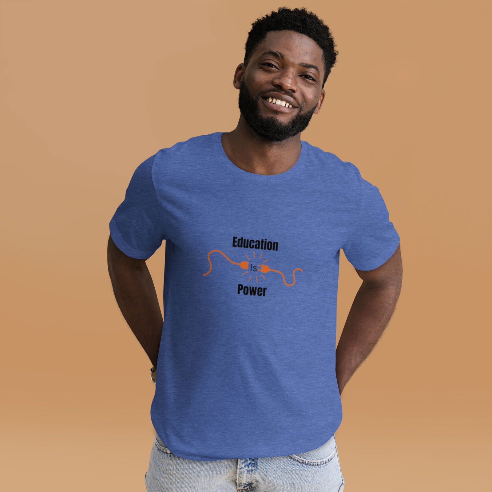 Education Is Power |  Short Sleeve | Unisex T-Shirt   - #tag1# - #tag2# - 