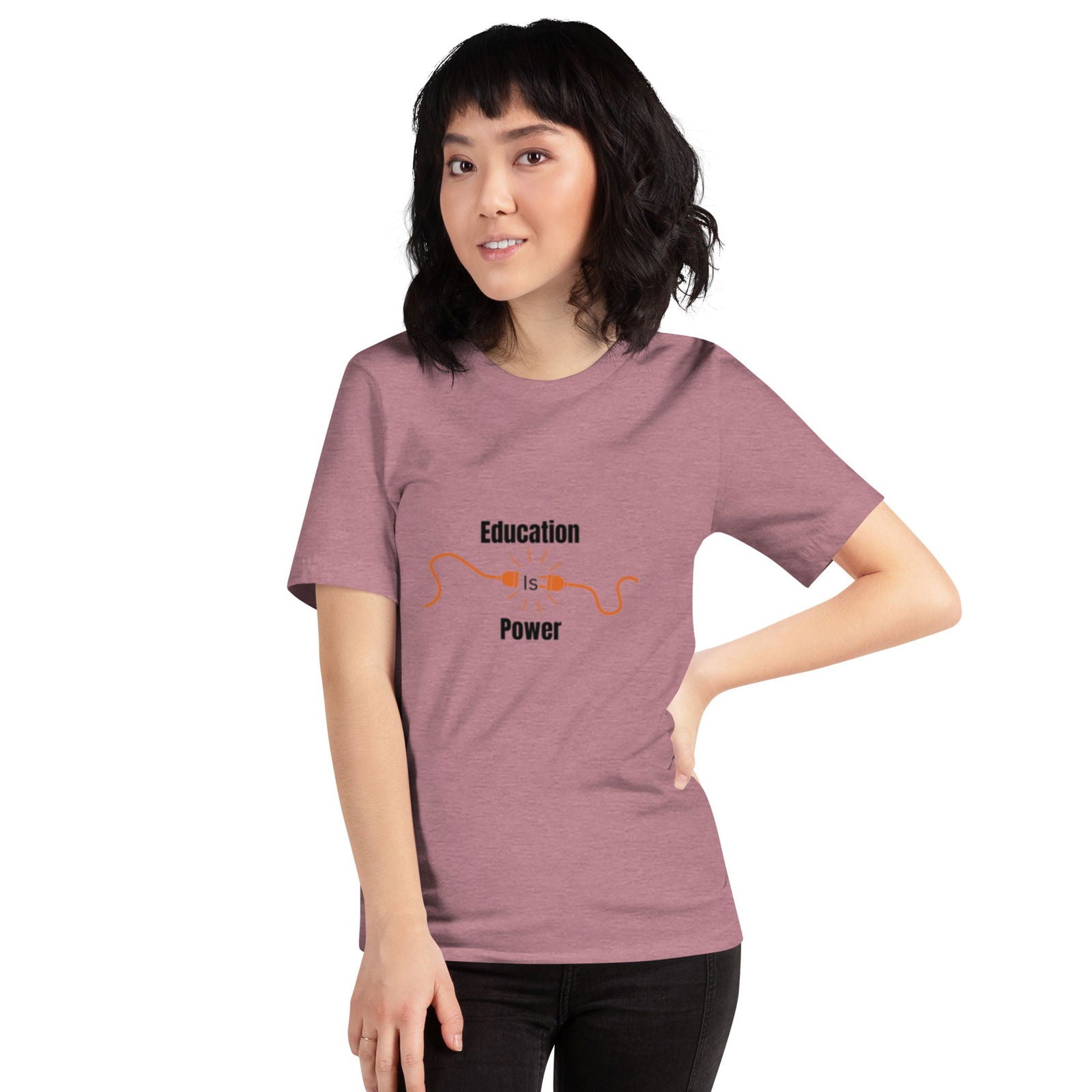 Education Is Power |  Short Sleeve | Unisex T-Shirt   - #tag1# - #tag2# - 