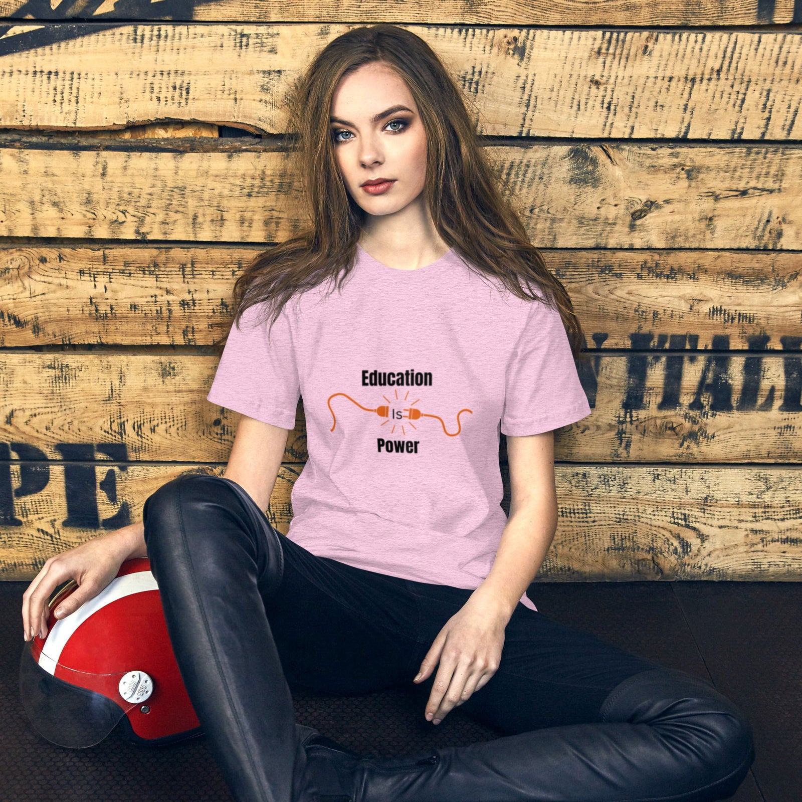Education Is Power |  Short Sleeve | Unisex T-Shirt   - #tag1# - #tag2# - 