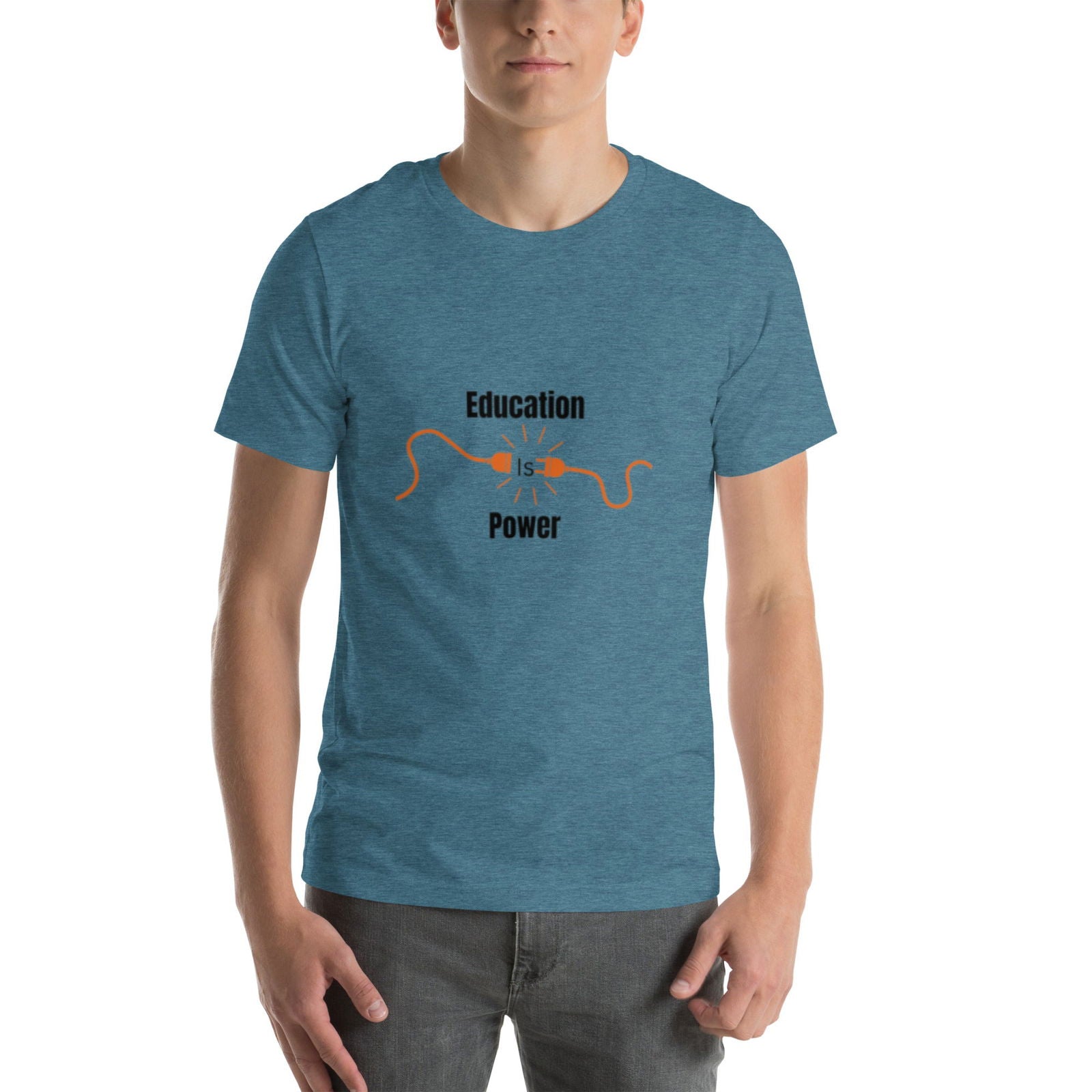 Education Is Power |  Short Sleeve | Unisex T-Shirt   - #tag1# - #tag2# - 