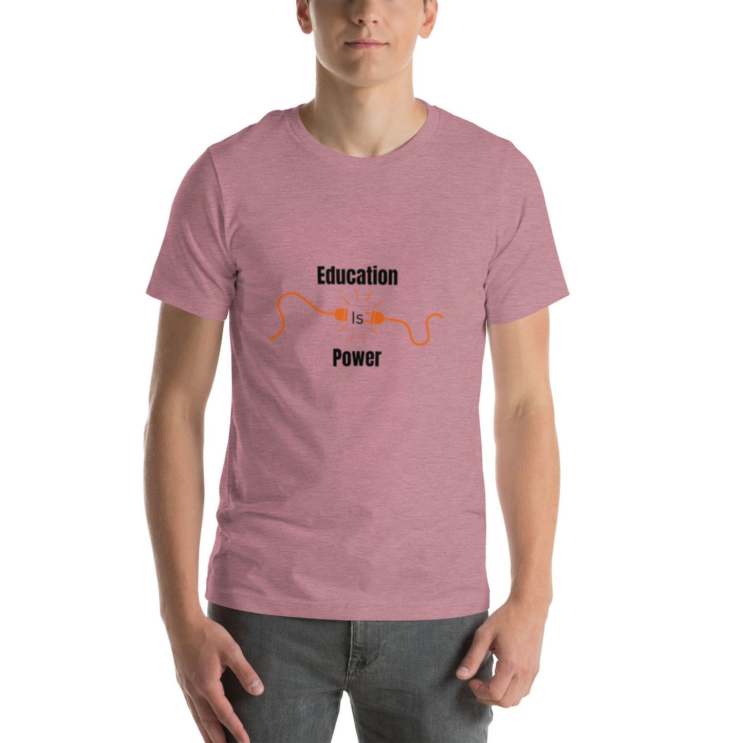 Education Is Power |  Short Sleeve | Unisex T-Shirt   - #tag1# - #tag2# - 
