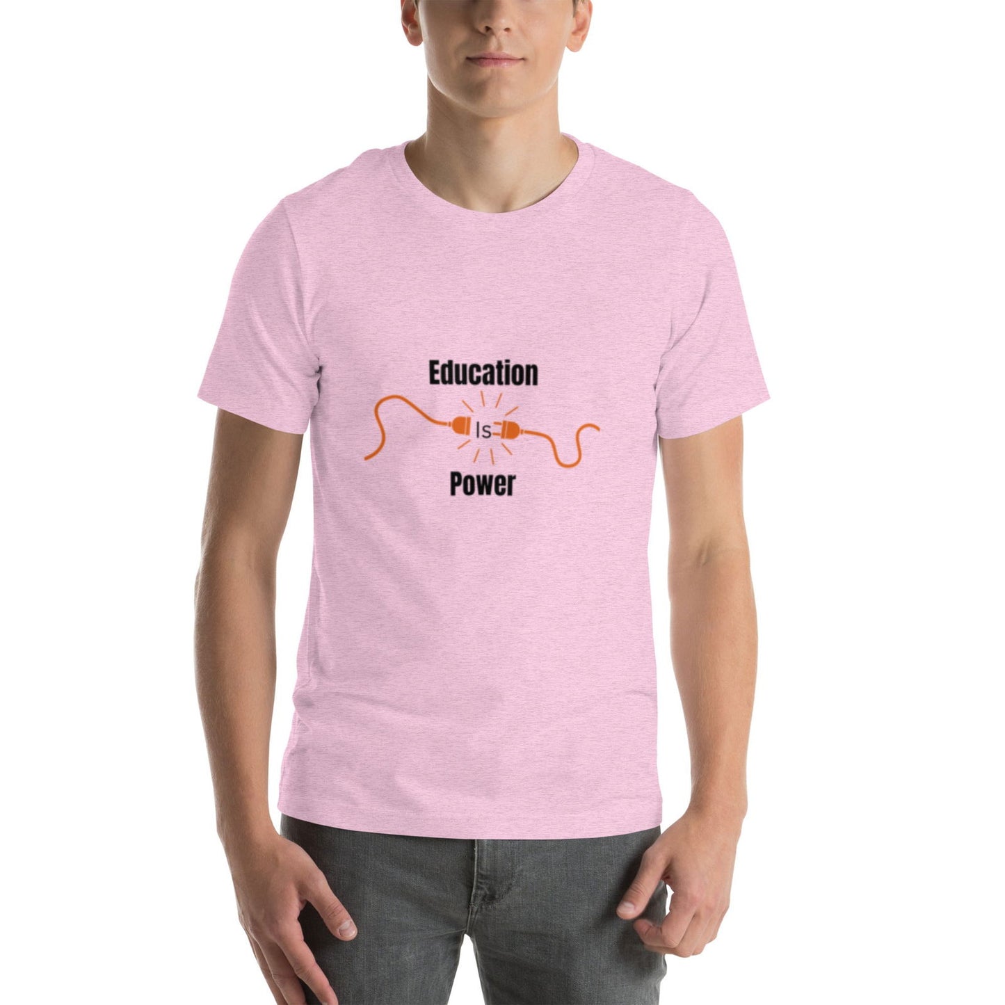 Education Is Power |  Short Sleeve | Unisex T-Shirt   - #tag1# - #tag2# - 