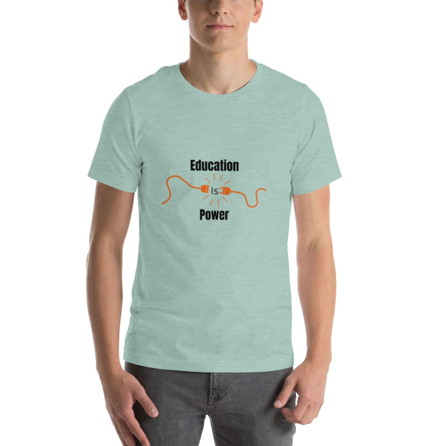 Education Is Power |  Short Sleeve | Unisex T-Shirt   - #tag1# - #tag2# - 