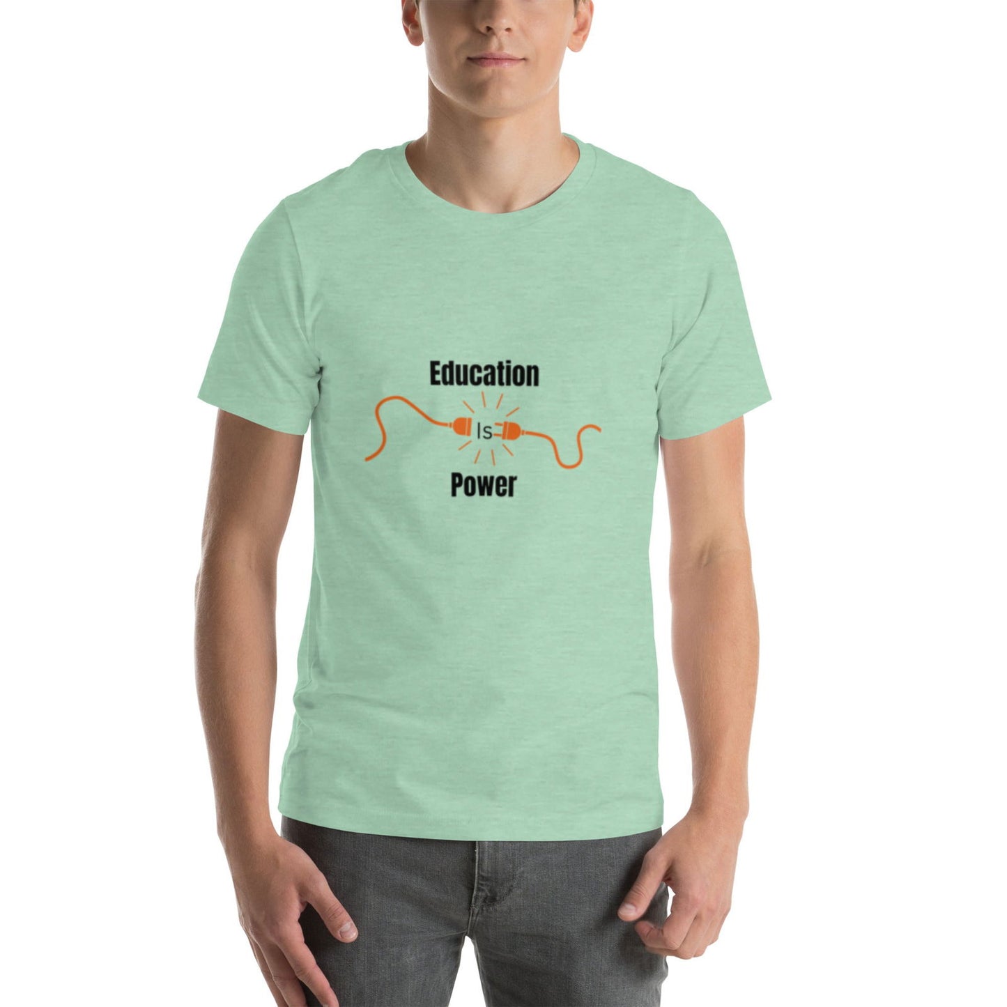 Education Is Power |  Short Sleeve | Unisex T-Shirt   - #tag1# - #tag2# - 